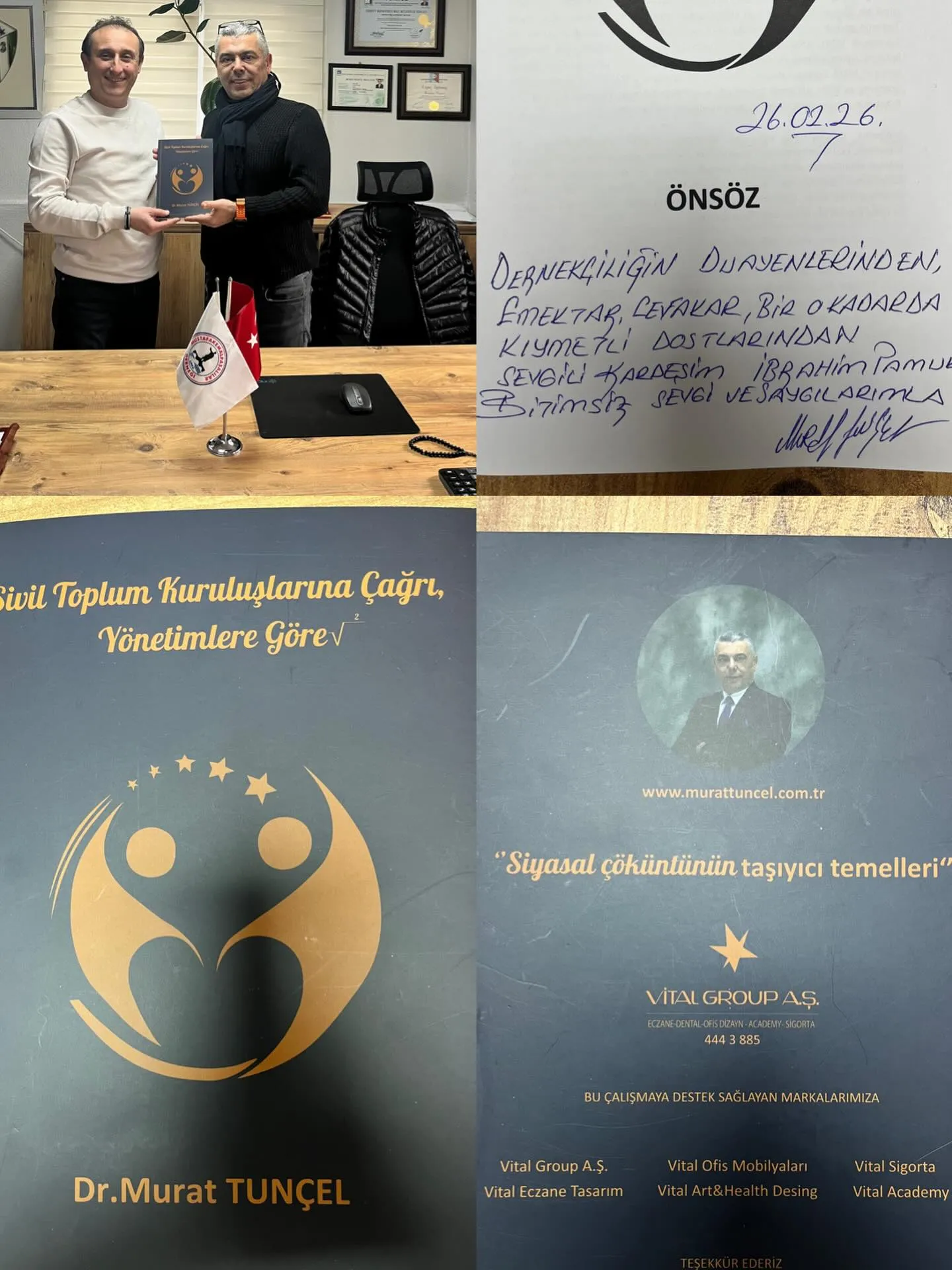 Dr. Murat Tunçel'den STK'lara Kritik Çağrı: Toplumun Geleceğinde Aktif Rol Alın