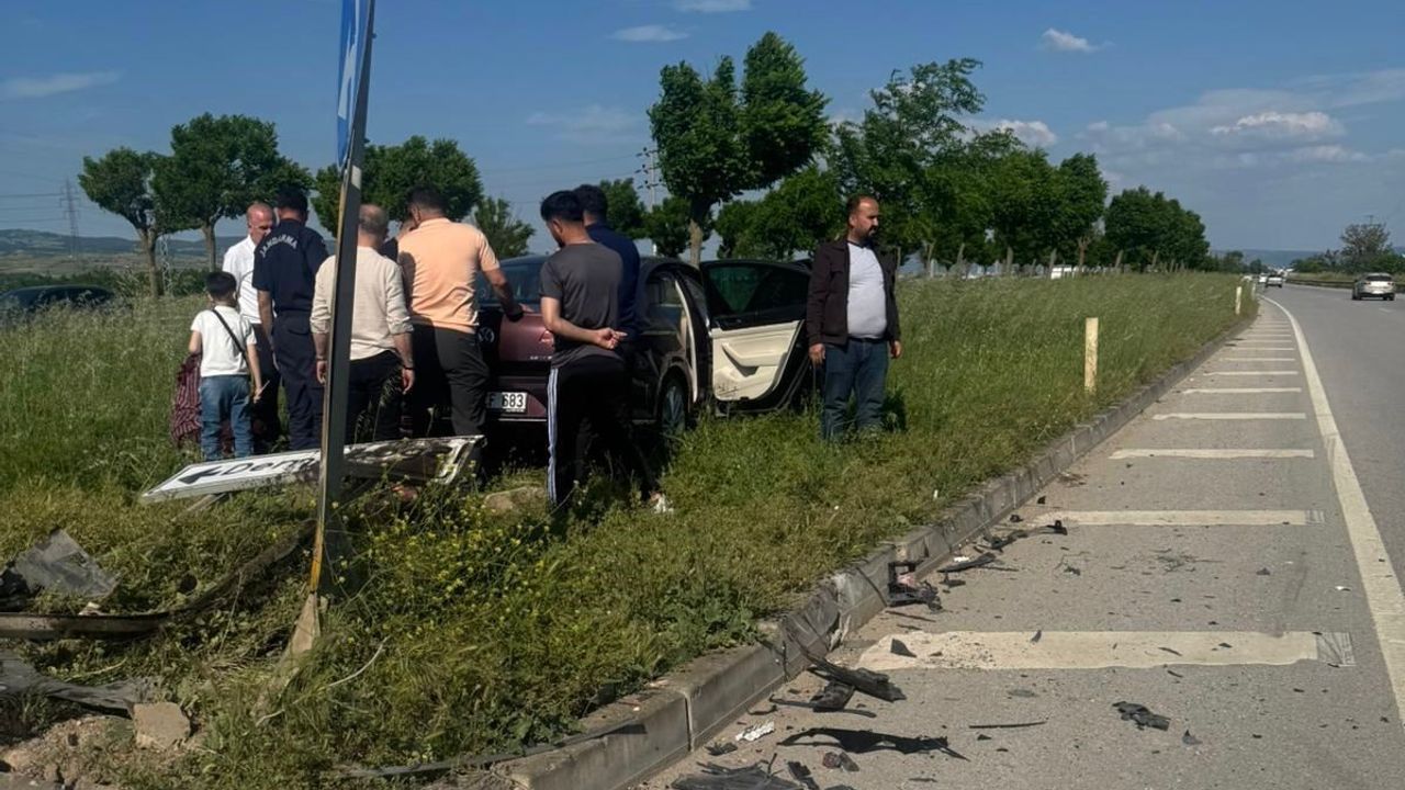 Osmaneli Belediye Başkanı trafik kazasında yaralandı