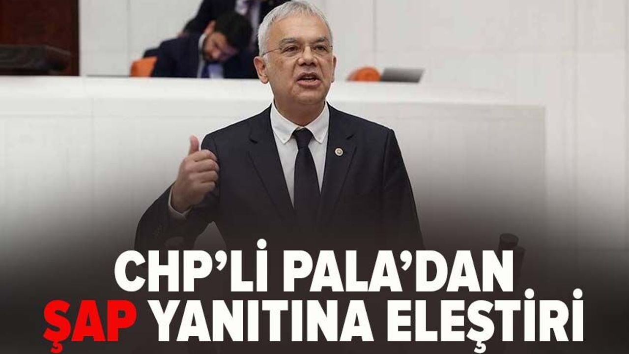 CHP’li Pala’dan, şap hastalığı yanıtına eleştiri
