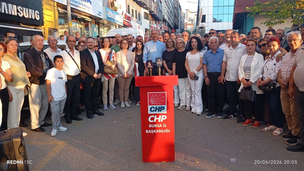 CHP Osmangazi Temsilcileri: Butlana'ya Karşı Ortak Duruş Sergilendi