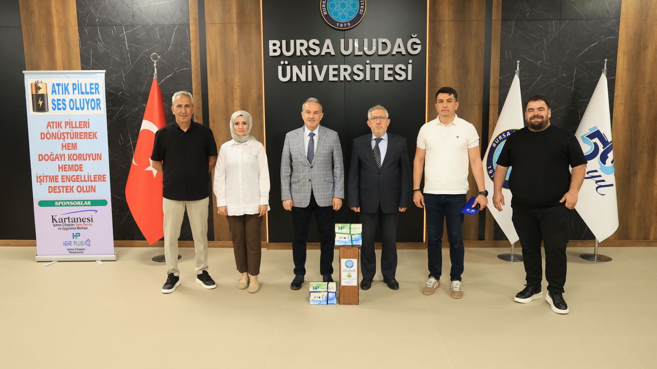 BUÜ’de atık piller sosyal faydaya dönüşüyor