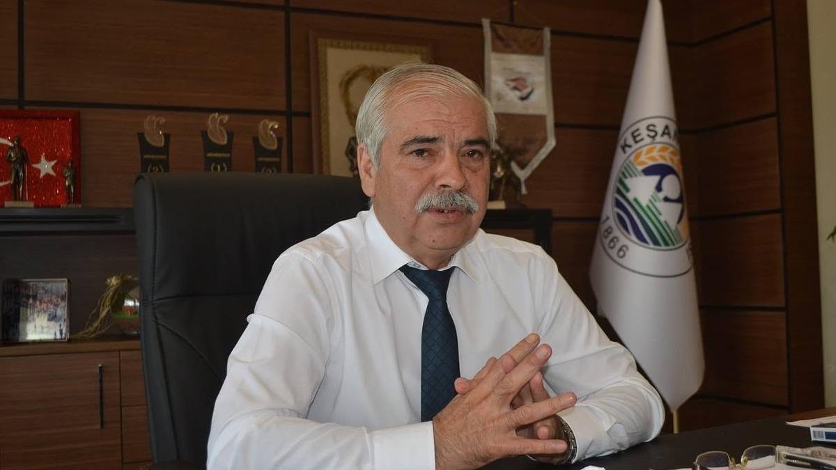 Keşan Belediye Başkanı Mehmet Özcan CHP'den istifa etti