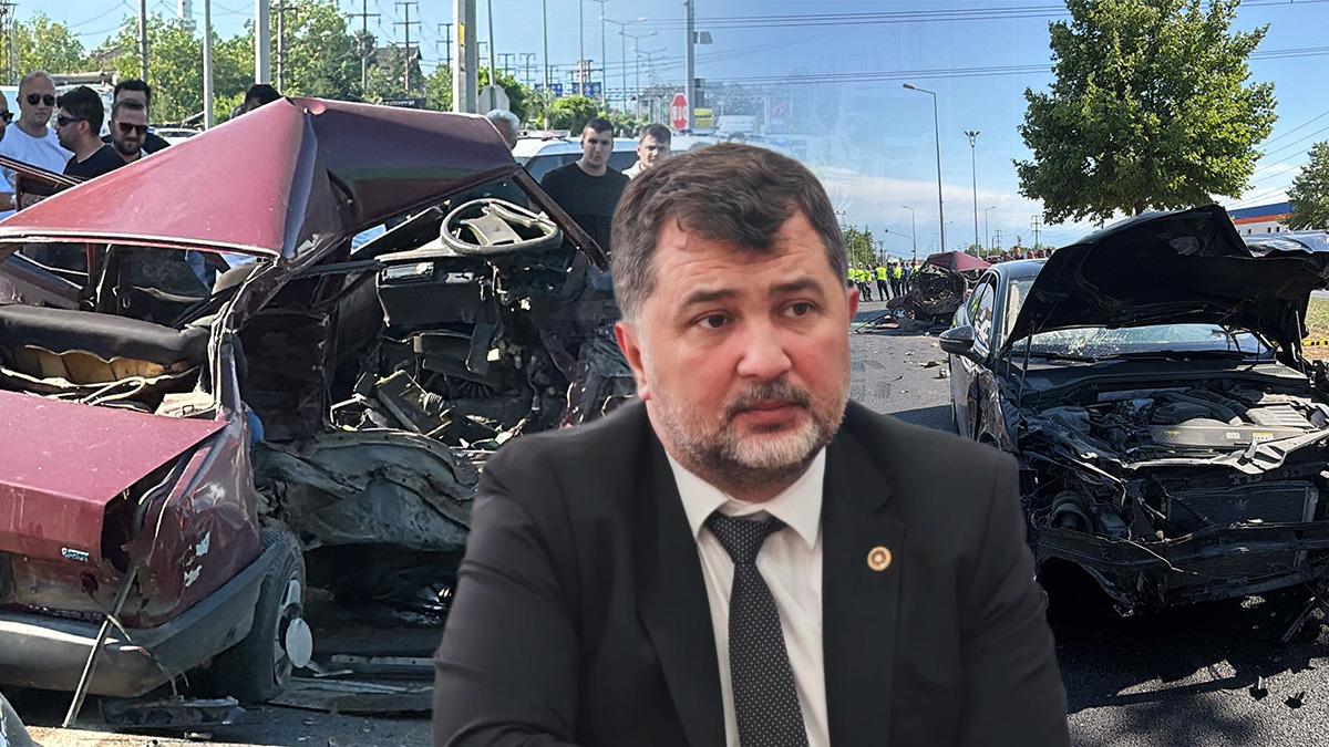 Araçlar pert oldu! Milletvekili Ercan Öztürk kaza yaptı: 1 ölü, 2 yaralı