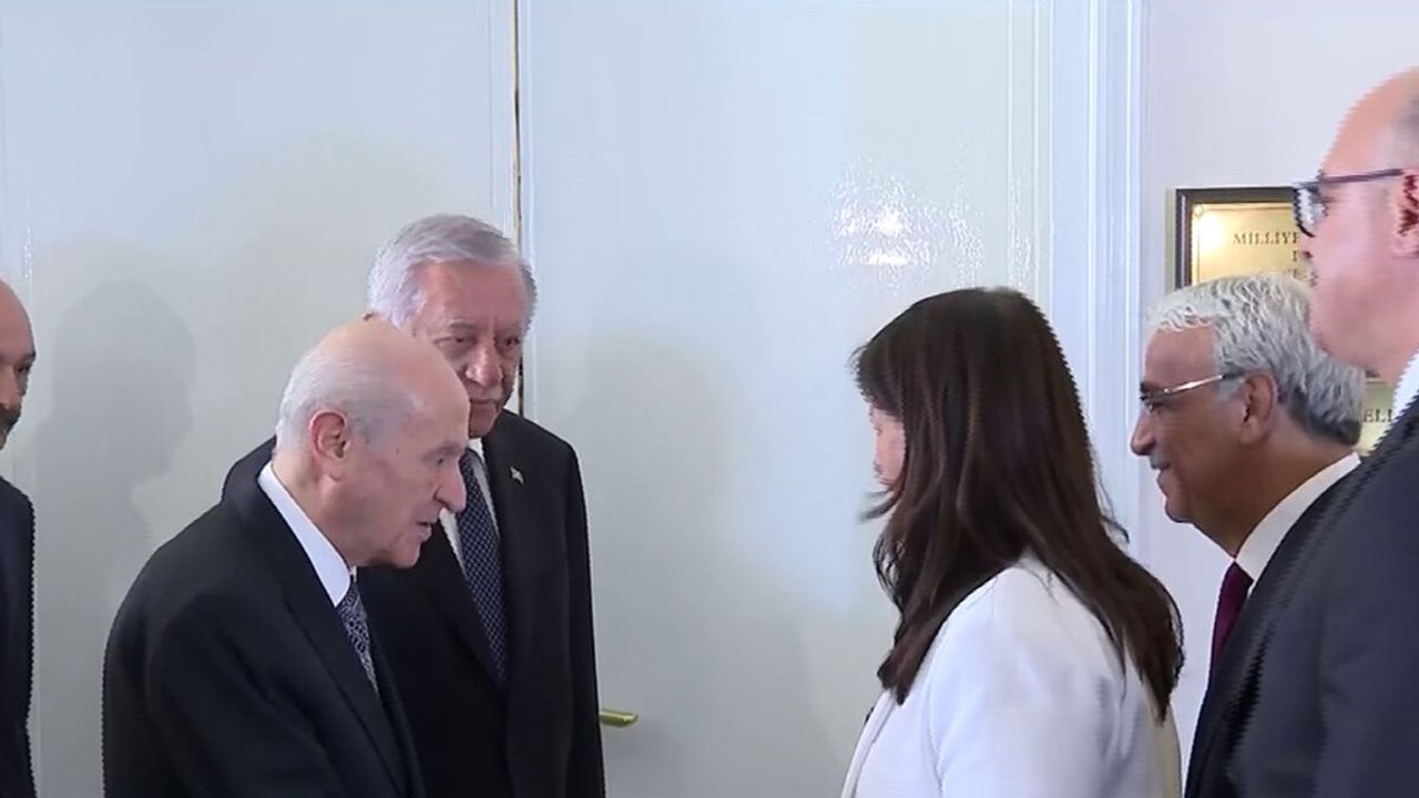 DEM Parti'den Bahçeli'ye ziyaret