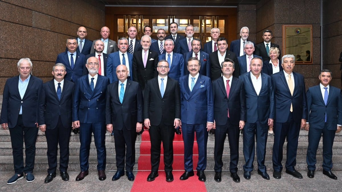TOBB ve TCMB yöneticileri mana erişimi konuştu ensonhaber.com