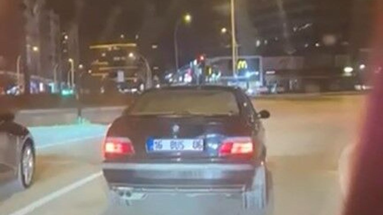 Bursa’da drift yapan sürücüye rekor ceza