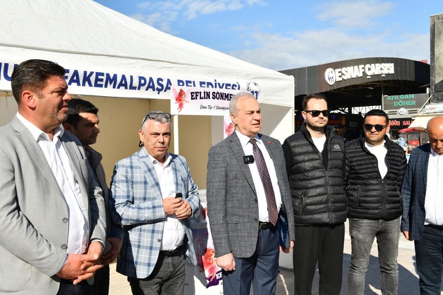 Dr. Murat Tunçel Öncülüğünde Eflin İçin Dayanışma: Mustafakemalpaşa Tek Yürek Oldu